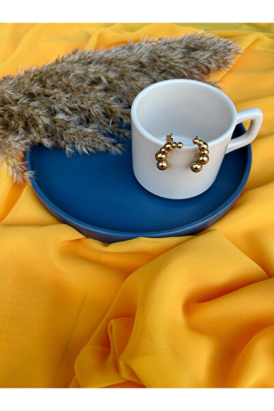 BLUVİA MİNİMAL TOPÇUK ÇELİK KÜPE