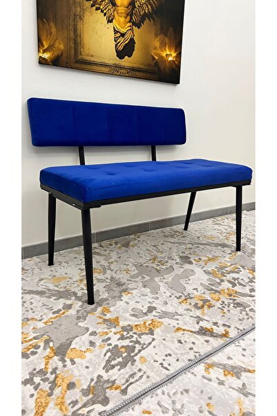 YILDIZ siyah metal sırtlı bench mutfak bankı yemek masası bench antre