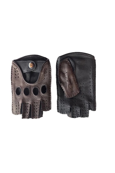 Hungant Ανδρικά γάντια χωρίς δάχτυλα για οδήγηση, γυμναστική, ποδηλασία, μαύρ...