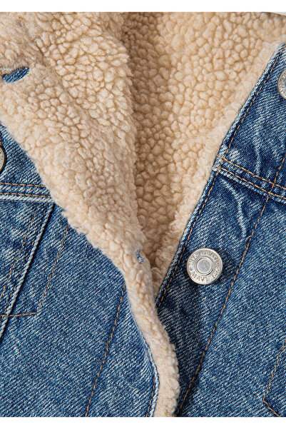 Mavi Atlas 90Lar Faux Fur Jean Boys Jacket M6111403-90875