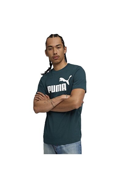 Puma Herren T-Shirt - ESS No.1 Logo Tee, Rundhals, Kurzarm, uni
