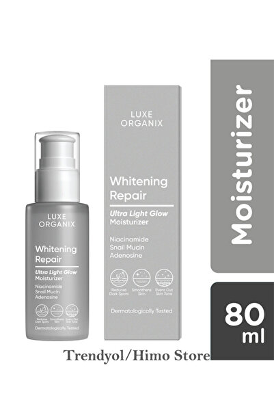 LUXE ORGANIX مرطب تبييض وإصلاح البشرة فائق اللمعان 80 مل