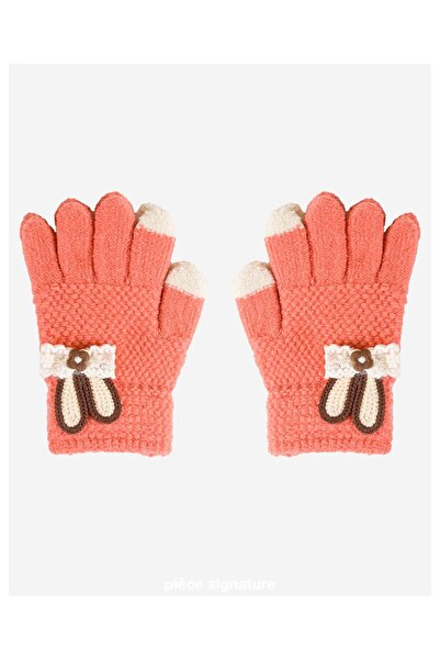 PIECE SIGNATURE 100% Acrylic Children's Gloves with Accessories (Age 3-6)