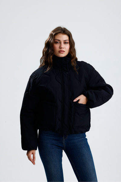 jöns since 1997 Women's Quilted Coat with Zipper Pockets