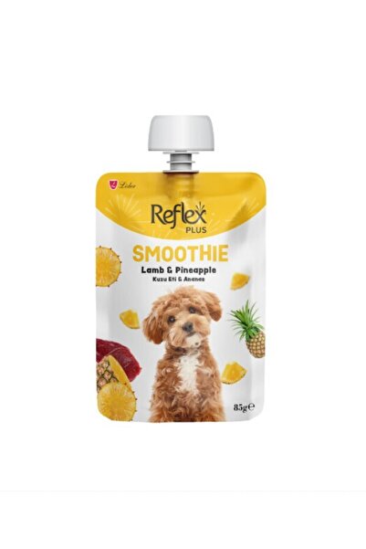 Reflex Plus Smoothie Kuzu Etli ve Ananaslı Köpek Ödül Maması 85 Gr