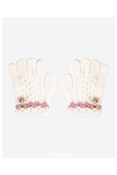 PIECE SIGNATURE 100% Acrylic Children's Gloves with Accessories (Age 3-6)
