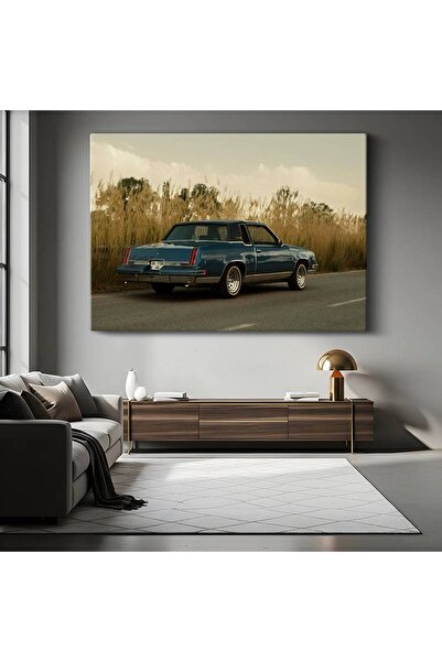 GülsenArt Oldsmobile Cutlass Tablou clasic american pe pânză Tablou Detroit M...