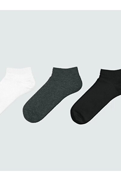 LC Waikiki Men's Booties Socks 3-Pack (S5)