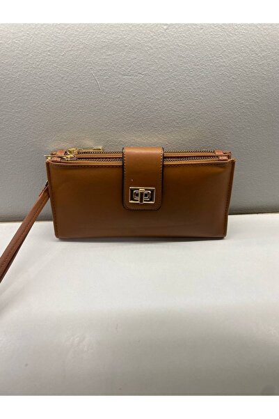 Marvelis Portofel cu lacăt, cu curea pentru încheietura mâinii, cu două compartimente, dimensiune mare