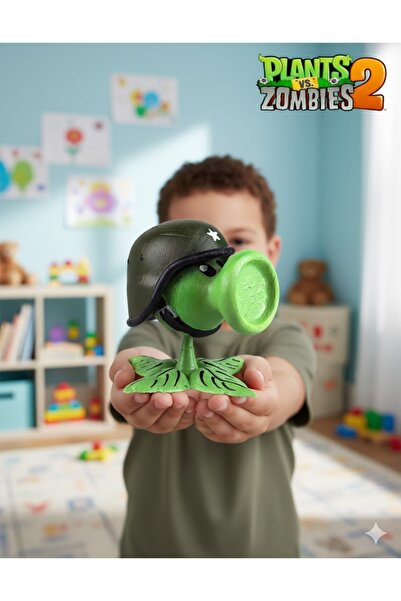 Goplast Premium Plants Vs. Zombies Gatling Pea Figure