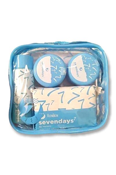 Her Skin مجموعة تقشير البشرة سيفين دايز باور من هيرسكين - تونر تقشير البشرة باور - تقشير البشرة ليلاً