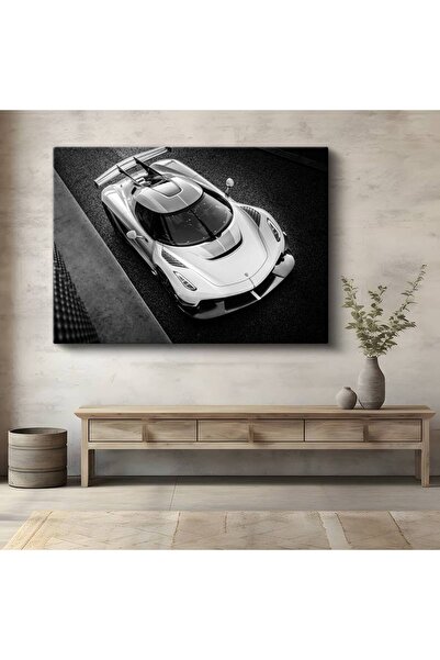Generic Brand Koenigsegg Jesko White Hypercar Pictură pe pânză Pictură cu tem...