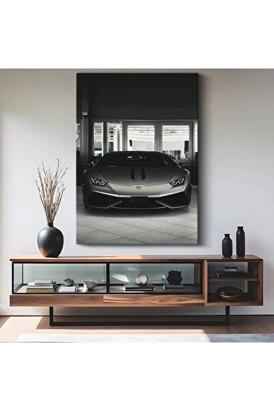 TosbArt Lamborghini Huracan Süper Spor Araba Kanvas Tablo İtalyan Otomotiv Sa...