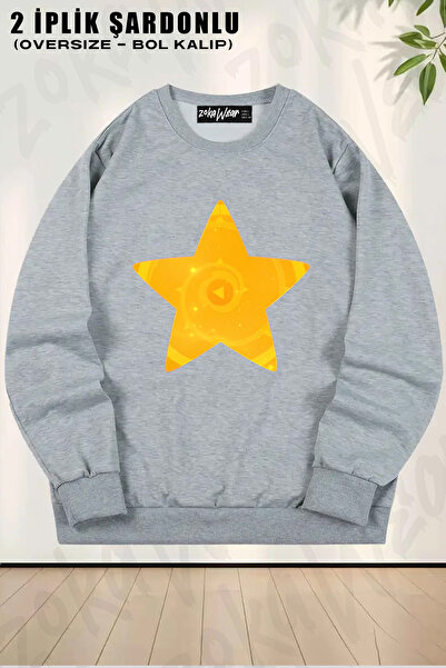 ZOKAWEAR سويت شيرت بتصميم فضفاض للجنسين من Steven Universe Star مطبوع Design ...