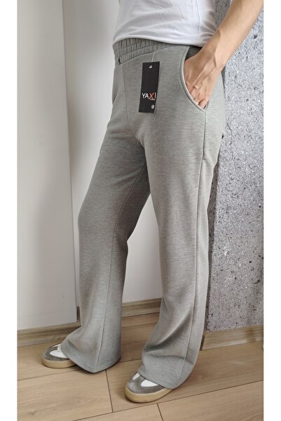 moda felinya Women's Three-Thread Is Flared I Tracksuit Bottoms