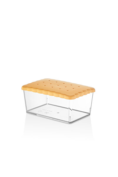 Mons Biscuit Storage Container Set Qlux 3 Sizes Biscuit-Shaped Storage Container L-00871 Bpa-Free