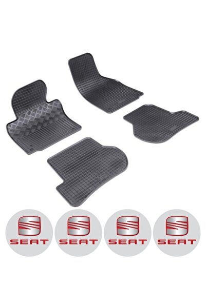 Rigum Set covorașe cauciuc Seat Leon II (1P) Hatchback 07.2005-2012 + 4 autoc...
