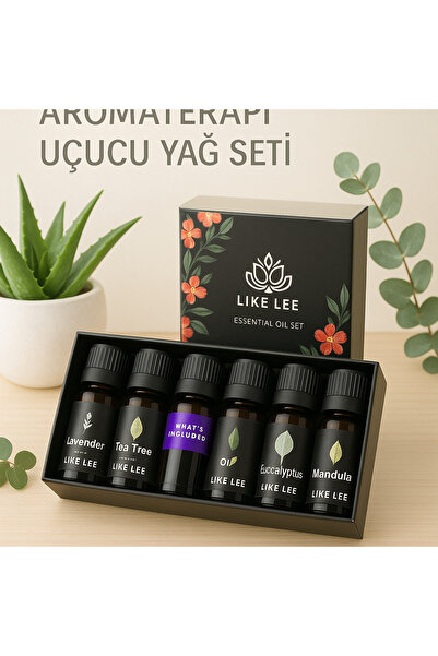 Amentes 6 Lı Uçucu Yağ Buhurdanlık Yağı Difüzör Esansı Oda Kokusu Esansı Hava Nemlendirici EsansKurutma Topu