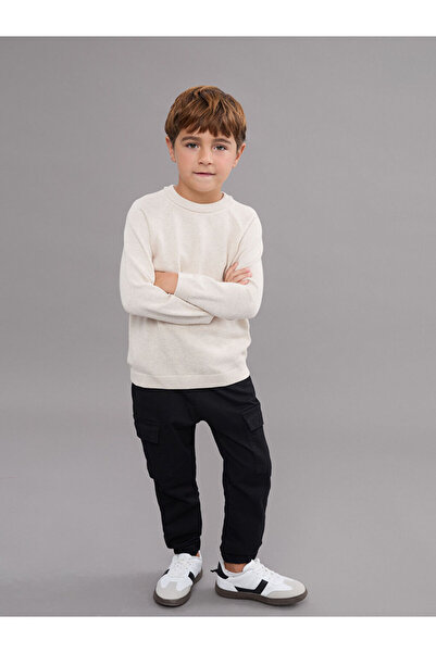 LC Waikiki Boys Cargo Jogging Pants with Elastic Waist