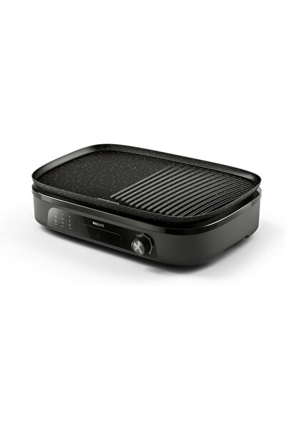 Philips Table Grill HD6210/90 - 2400W, 1250 cm² Surface, Adjustable Temperature