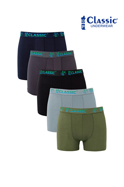 top classic underwear TOP CLASSİC 6’LI BAMBOO ERKEK BOXER