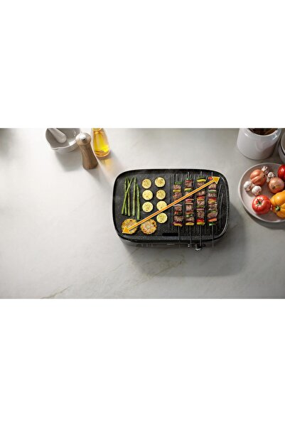 Philips Table Grill HD6210/90 - 2400W, 1250 cm² Surface, Adjustable Temperature