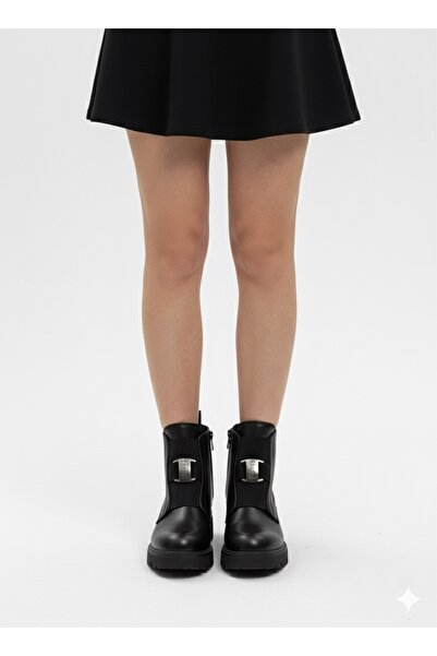 GÜLERSHOES Εγγυημένη αδιάβροχη αντιολισθητική σόλα με επένδυση από γούνα Εσωτερικά Γυναικείες μπότες με χοντρό τακούνι 36-37-38-39-40 Μέγεθος