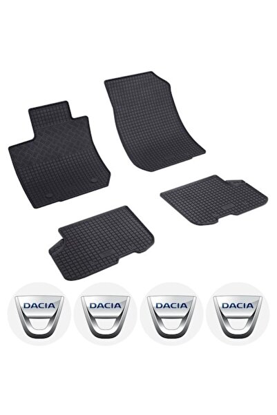 Rigum Set covorașe auto pentru Dacia Logan II Sedan (03.2013 - 12.2020) cu 4 ...