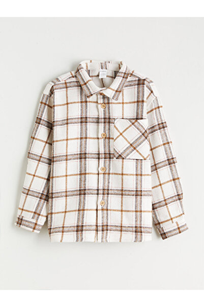 LC Waikiki Plaid Patterned Boy's Shirt