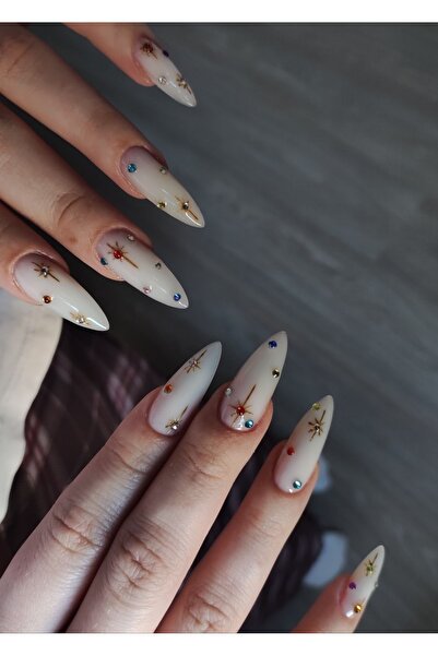 Violet nails Renkli kuzey yıldızı