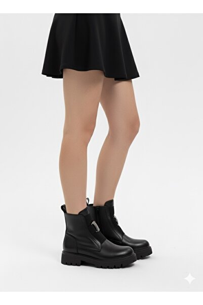 GÜLERSHOES Εγγυημένη αδιάβροχη αντιολισθητική σόλα με επένδυση από γούνα Εσωτερικά Γυναικείες μπότες με χοντρό τακούνι 36-37-38-39-40 Μέγεθος