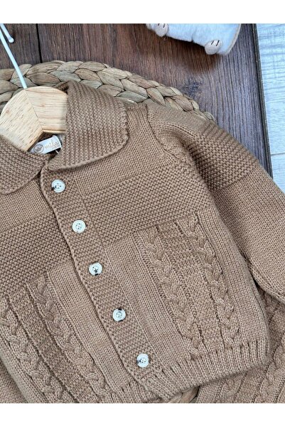 Kids Kingdom Knitwear Buttoned Soft Cotton 2-Piece Baby Boy Set