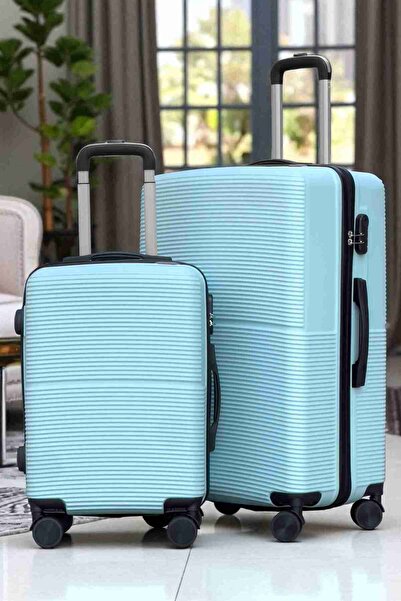 ZAAPPY Hard Shell Lightweight ABS 2PCS SET (20/28 Inch) Luggage, Secured Lock Suitcase