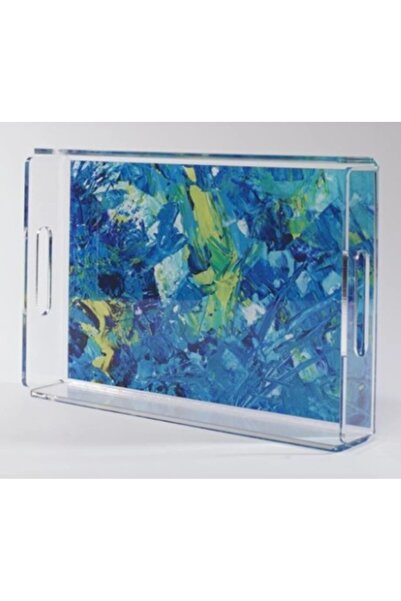 TR Dekorif_Blue Patterns Tray_15X25