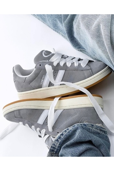 Campus Grey Kaydırmaz Taban Sneaker Spor Ayakkabı Gri