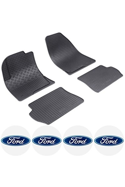Rigum Set covorașe Ford Fusion Van 2003 - 11.2012 cu 4 autocolante rotunde