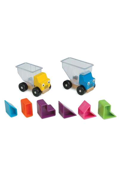 Smart Games Trucky 3 – Wooden logic game with 48 challenges