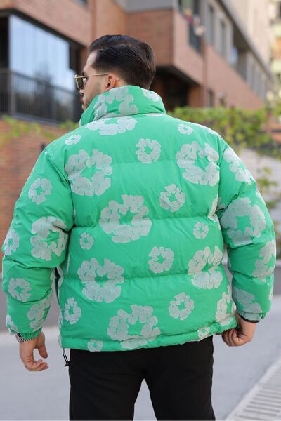 MODAEMAS ΑΝΔΡΙΚΟ ΠΑΛΤΟ ΜΕ ΣΧΕΔΙΟ