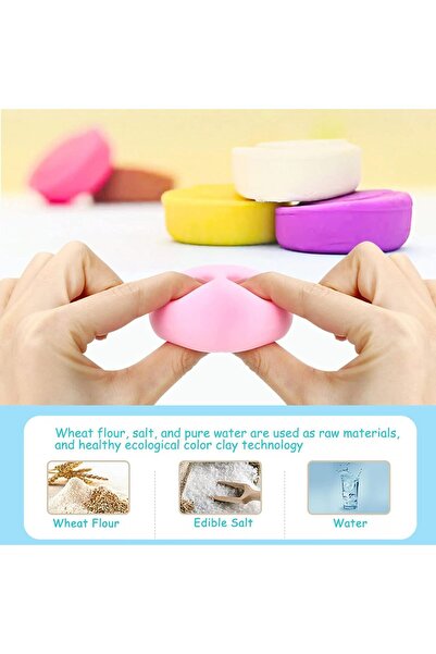 Arabest Color Playdough for Kids, 26 pcs Molds, Ice Cream Maker Set with 12 Cans