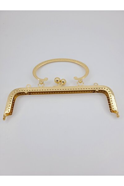 Hobimos Metal Çanta Sapı - Çanta Bursu- Çanta Yapım Klipsi