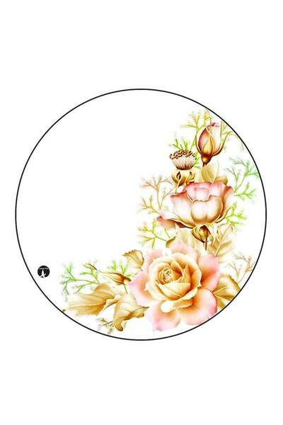Generic RKN Flowers Printed Fridge Magnet Multicolour