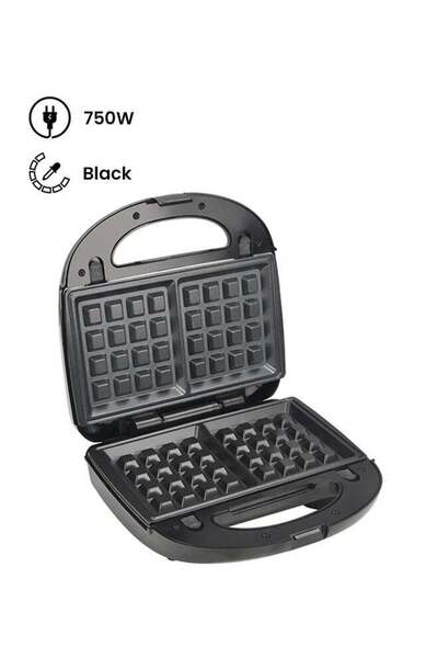 007 صانعة الساندويتشات كليكون 750 واط CK2442 أسود