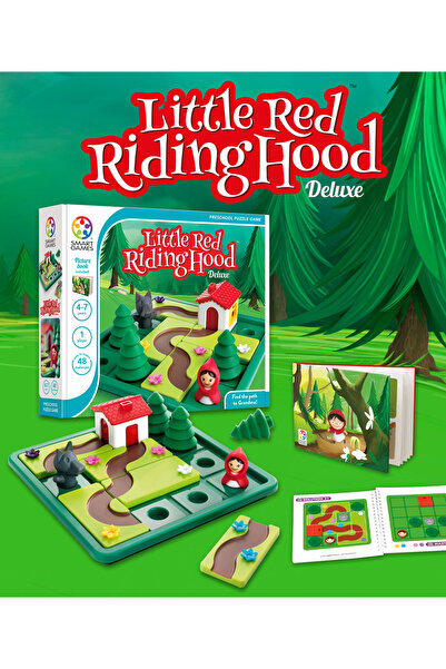 Smart Games Little Red Riding Hood Deluxe – Logic game with 48 challenges