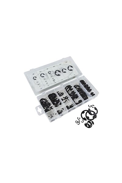 JBM Kit cu 150 de șaibe metalice de blocare 91277, tip E, diferite dimensiuni