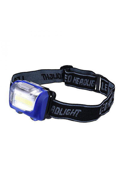 Adeyo Store PİLLİ YÜKSEK IŞIKLI 3 WATT 110 LÜMEN COB LED MASA VE KAFA FENERİ