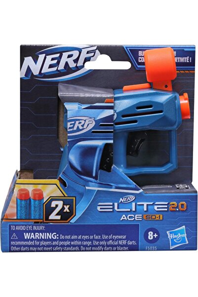Hasbro Nerf Elite 2.0 Ace SD-1 Dart Blaster with 2 Darts (Pocket-Sized)