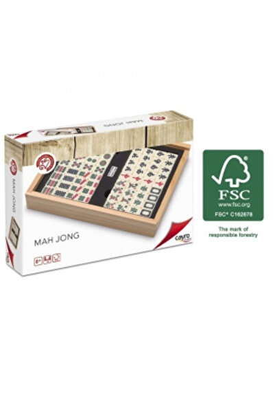 Ludicus Games Mah Jong Cayro – Παραδοσιακό κινέζικο παιχνίδι με ξύλινο κουτί και 144 πέτρες