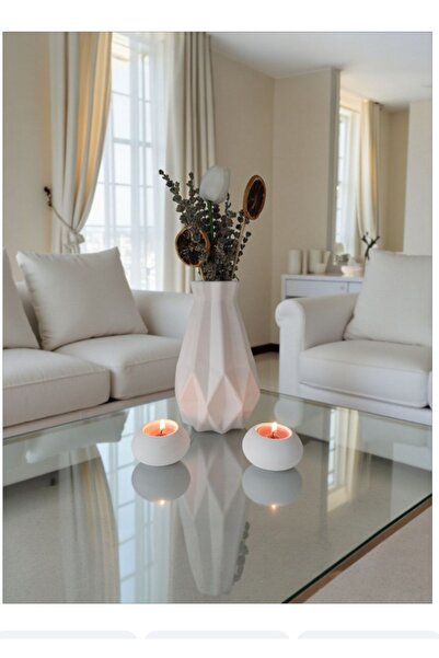 The Motellas Decorative Modern Design Vase/Candle Holder Set /Living Room Office Home Decoration