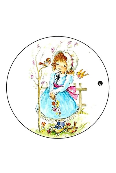 Generic RKN Vintage Art Printed Fridge Magnet Multicolour