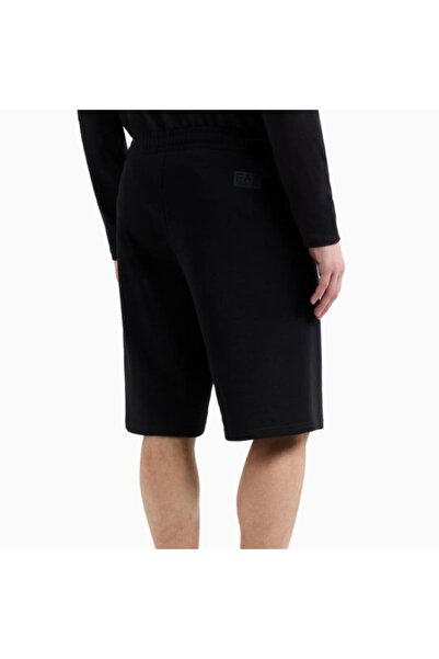 EA7 Sort M OVERSIZE LOGO SHORTS COFT